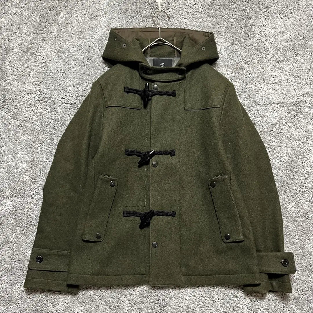 ★Beauty and Youth [S] Wool Duffle Coat Casual Khaki 2110