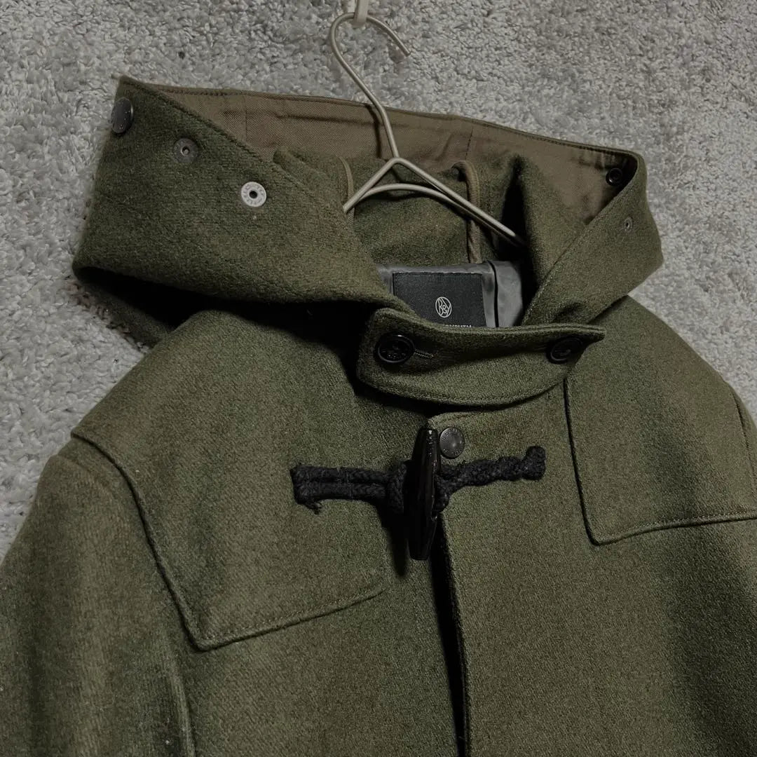 ★Beauty and Youth [S] Wool Duffle Coat Casual Khaki 2110