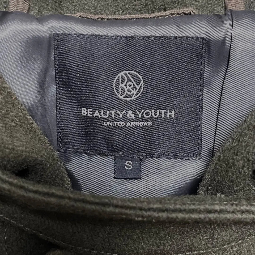 ★Beauty and Youth [S] Wool Duffle Coat Casual Khaki 2110