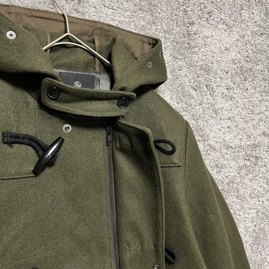 ★Beauty and Youth [S] Wool Duffle Coat Casual Khaki 2110