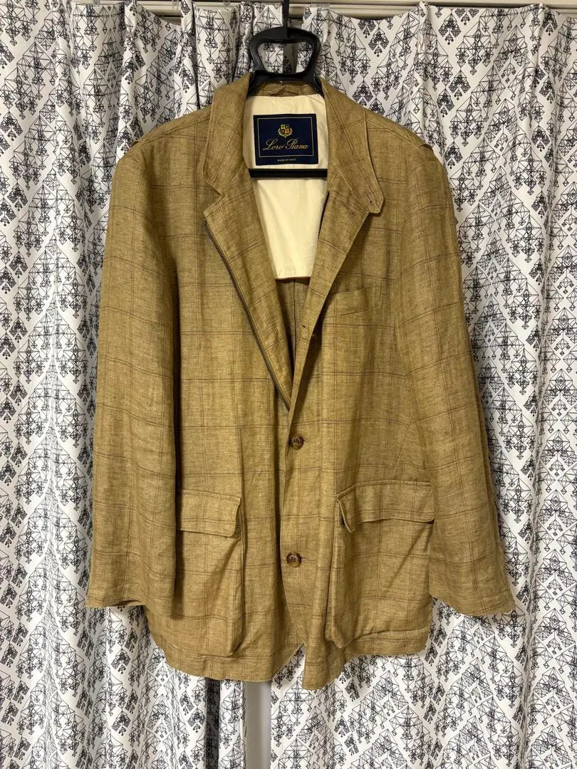 Loro Piana Beige Tailored Jacket