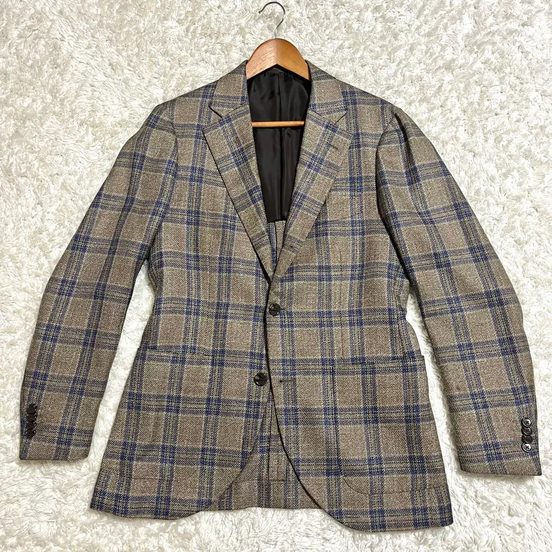 ✨ Beautiful condition✨ Super rare‼ ︎ SHIPS x Roro Piana High-quality silk blend tailored jacket