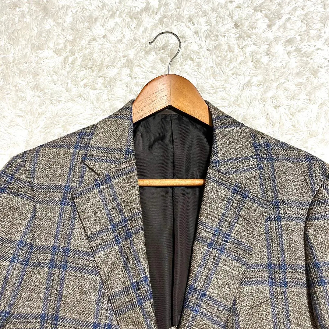 ✨ Beautiful condition✨ Super rare‼ ︎ SHIPS x Roro Piana High-quality silk blend tailored jacket