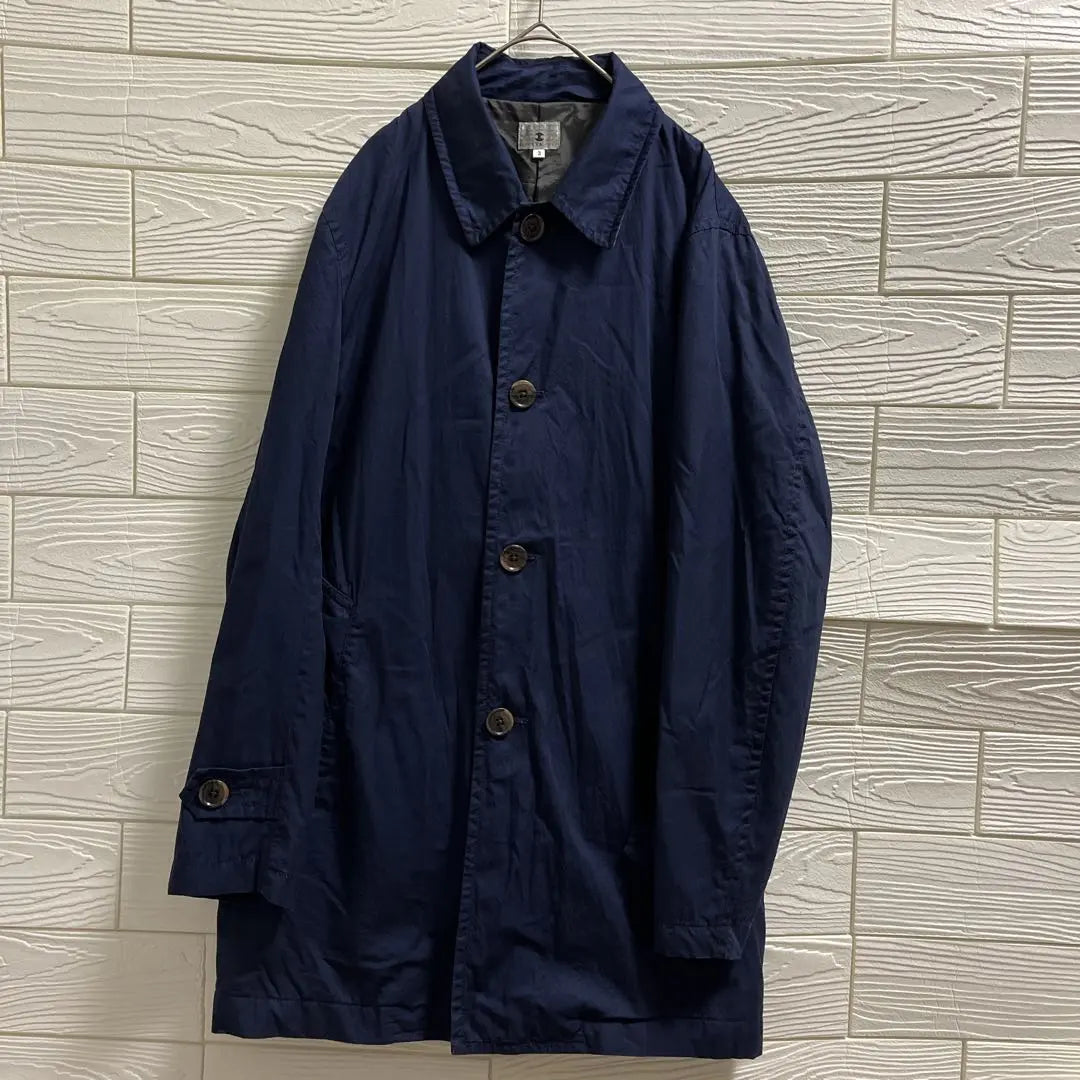 A210 TK TAKEO KIKUCHI coat size3 navy