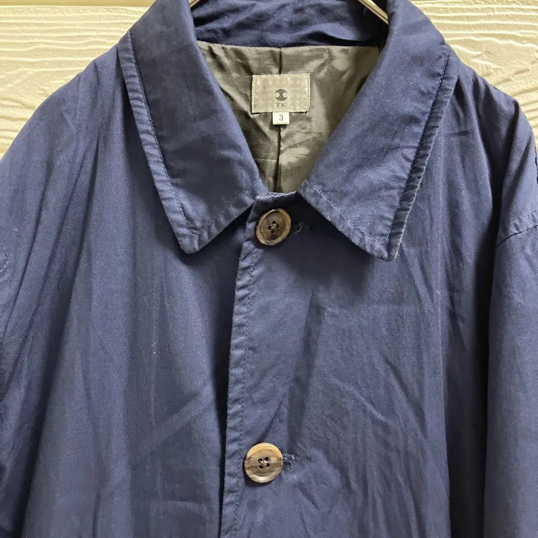 A210 TK TAKEO KIKUCHI coat size3 navy