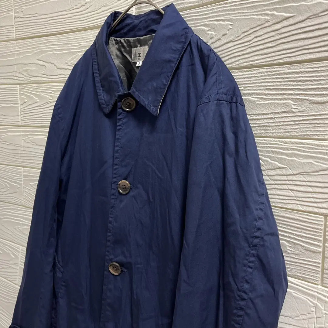 A210 TK TAKEO KIKUCHI coat size3 navy