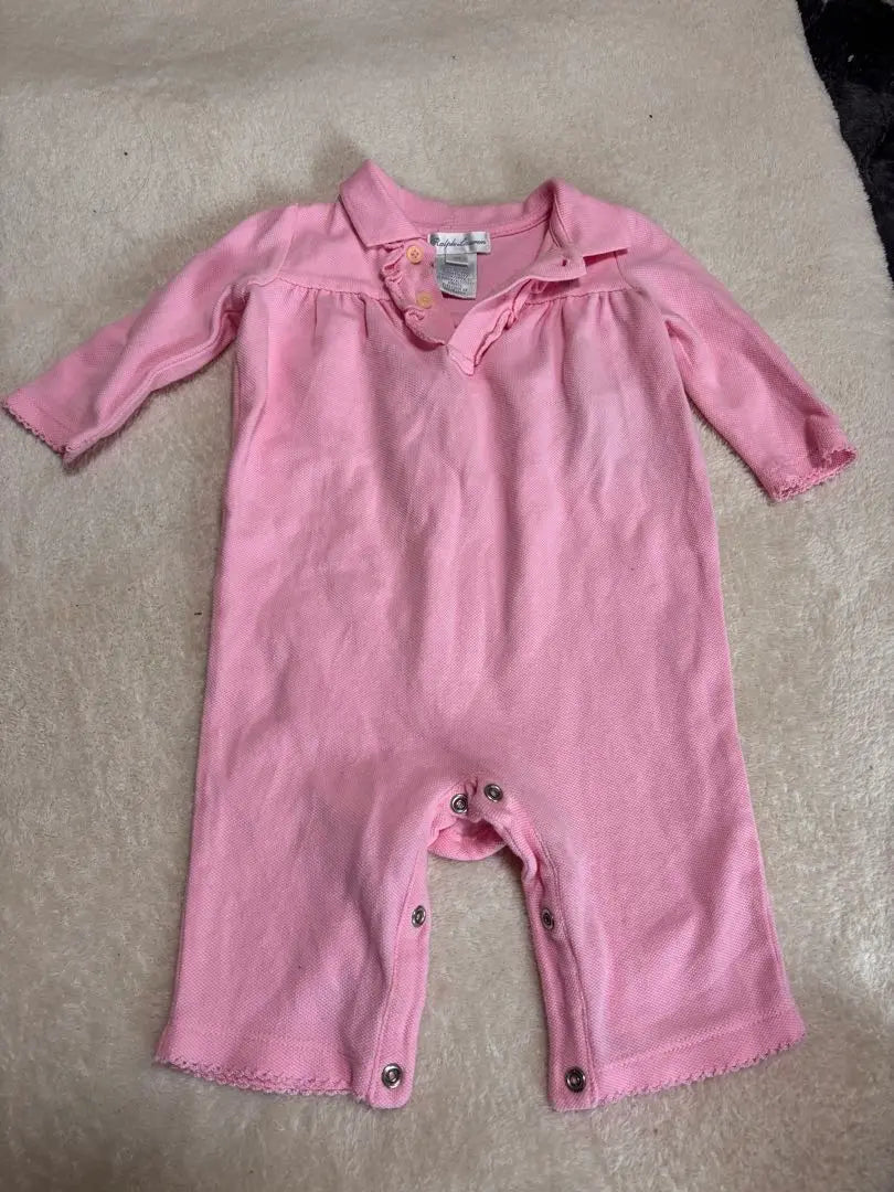 Ralph Lauren Romper 6M About 70 Size Pink