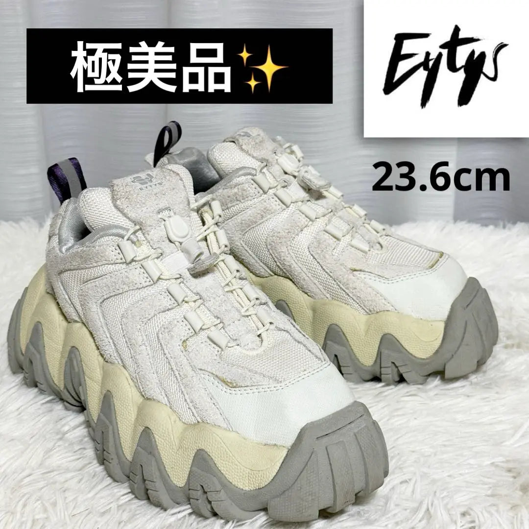 Superb condition ✨EYTYS Halo Thick Sole Sneakers White 23.6