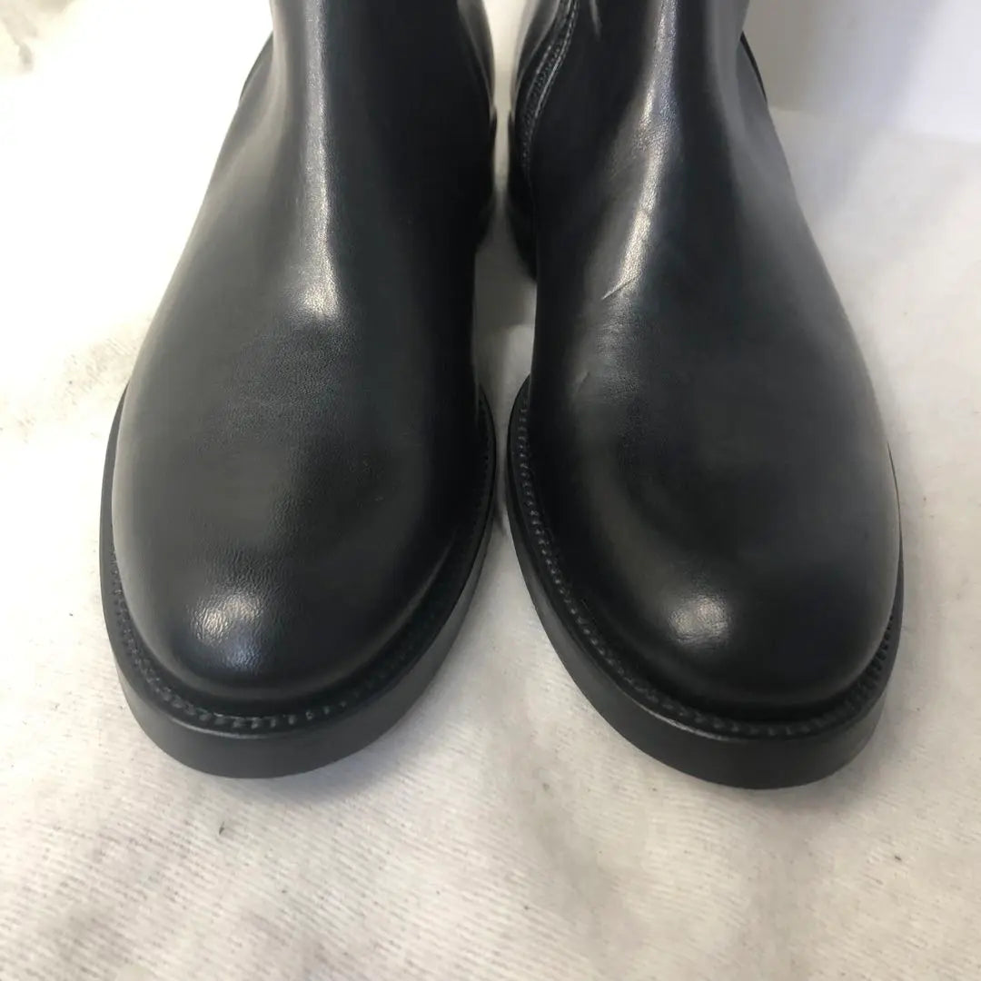 Extremely beautiful luxury BUTTERO middle boots all leather side zip