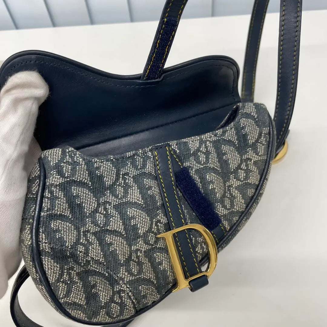 Good condition ✨ Dior Trotter Saddle Waist Bag