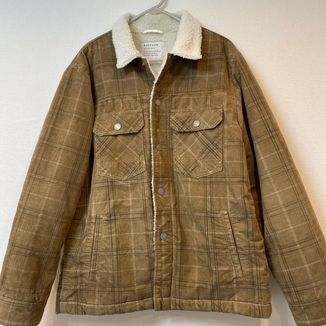 BAYFLOW Checkered Corduroy Jacket