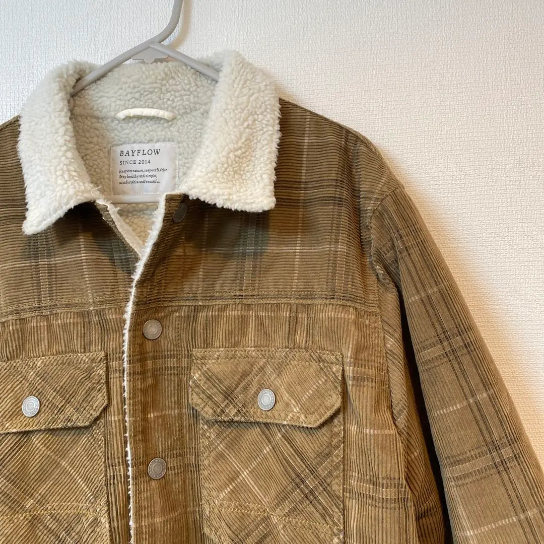 BAYFLOW Checkered Corduroy Jacket