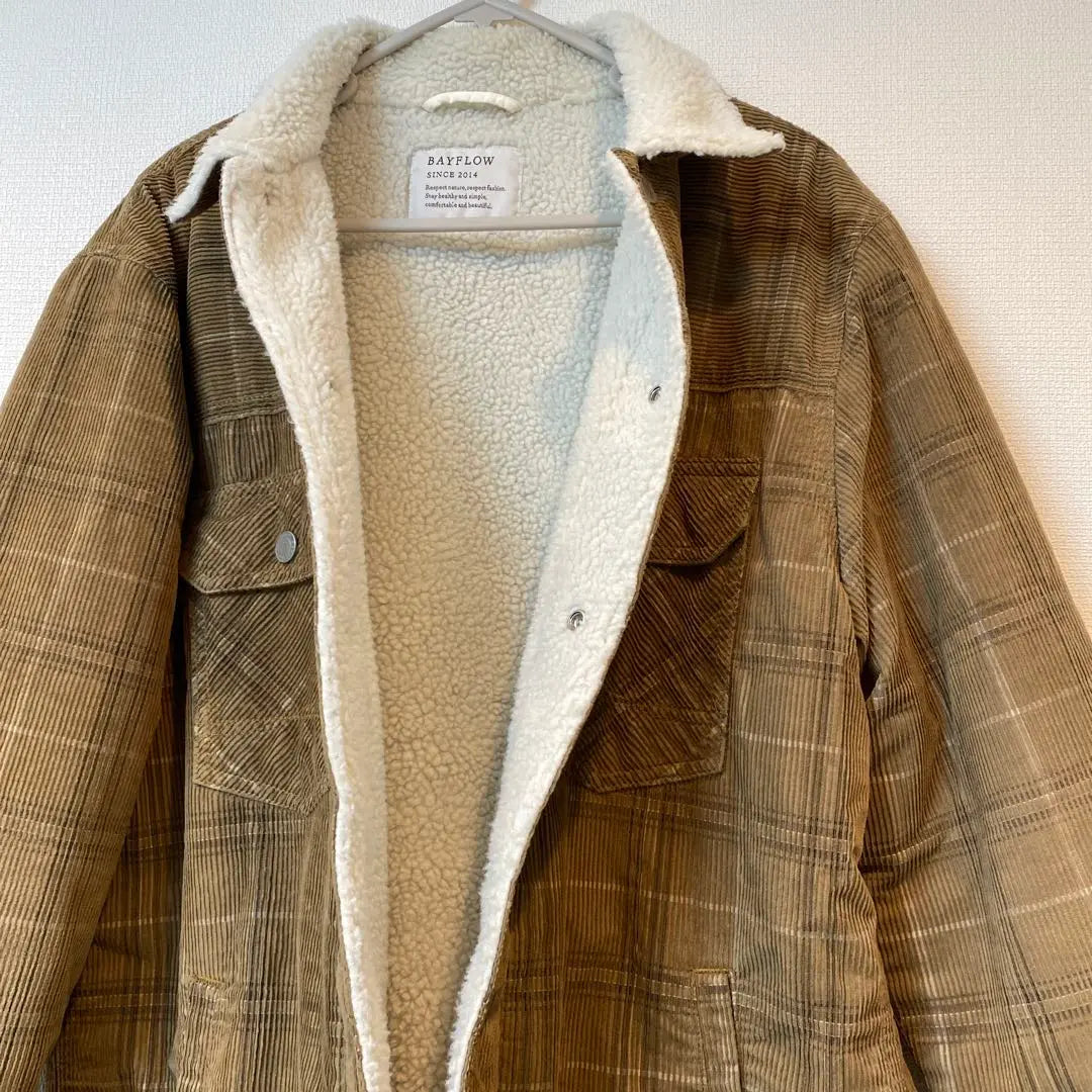 BAYFLOW Checkered Corduroy Jacket