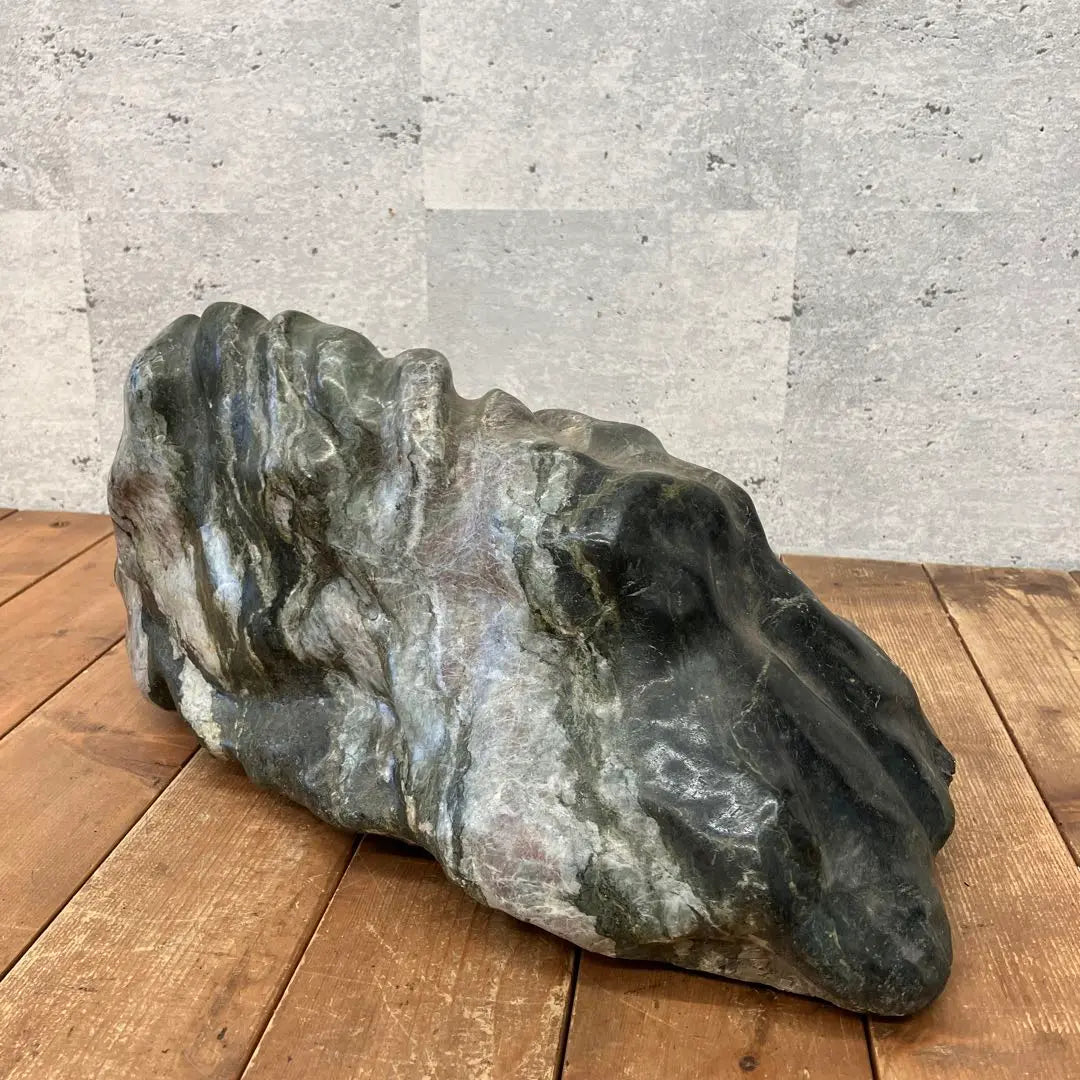 Antique Large Snake Snake Snake Snake Stone Approx. 12.5kg Natural Stone Stone Feng Shui