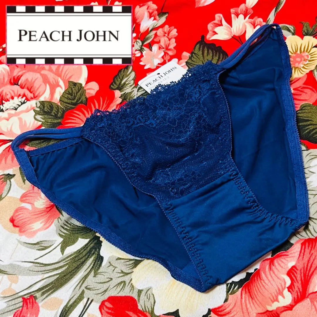 ★PEACH JOHN★Shorts de encaje con espalda completa★Pantalones ropa interior★NAVY★ | ★PEACH JOHN★レーシィフルバックレースショーツ★パンツ下着★NAVY★