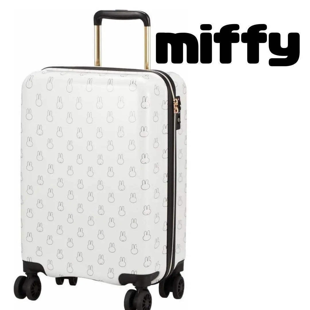 Travel necessities ✨️Mennie Face White Hapitas Suitcase Goods Muffy | 旅行の必需品✨️メニーフェイスホワイトハピタス スーツケース グッズミッフィー