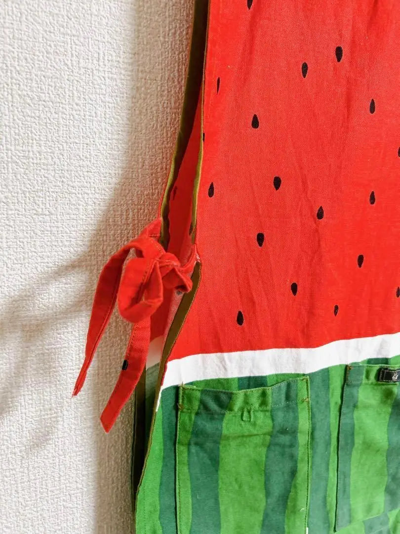 Kids Apron Watermelon Pattern 90 to 100 Handmade