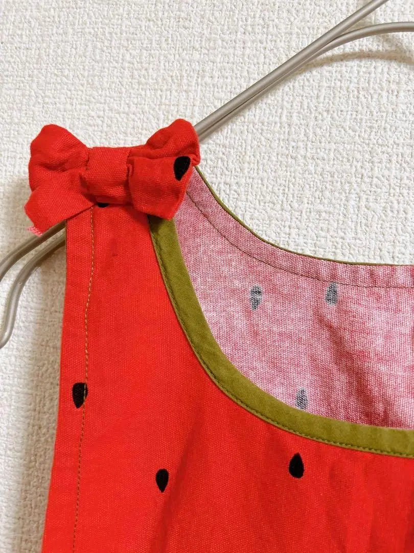 Kids Apron Watermelon Pattern 90 to 100 Handmade