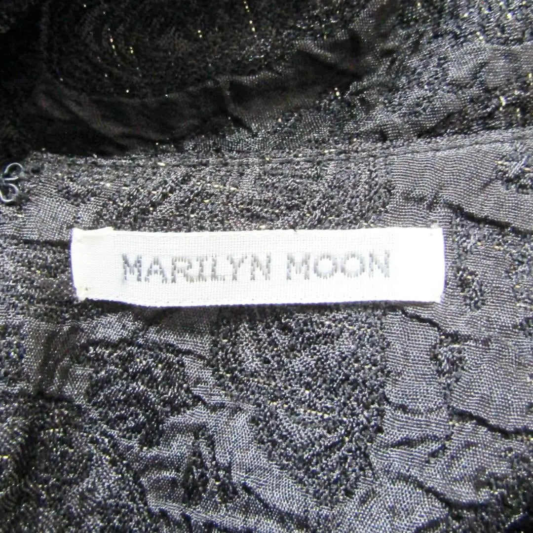 Marilyn Moon Embroidered Dress Dress with Glitter