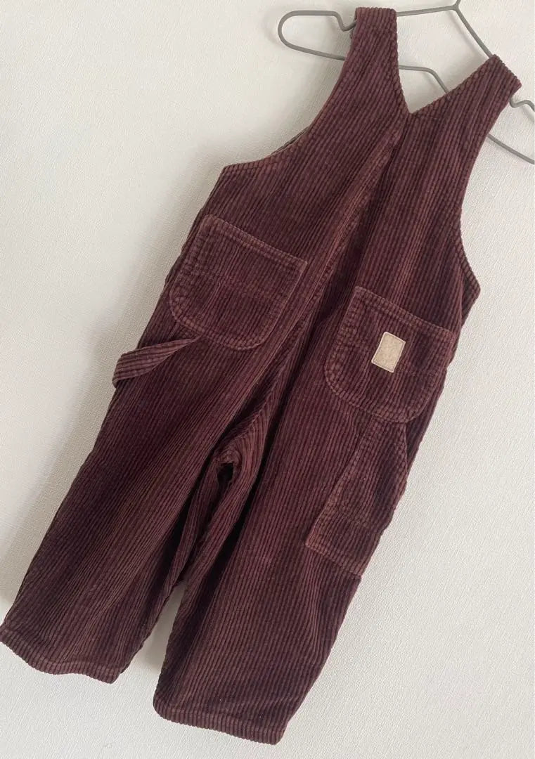 Moujonjon ★ Corduroy ★ Overall 90 | moujonjon★コーデュロイ★オーバーオール 90