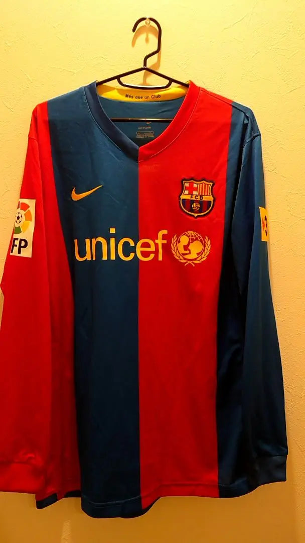 07/08 FC Barcelona Messi 19 番