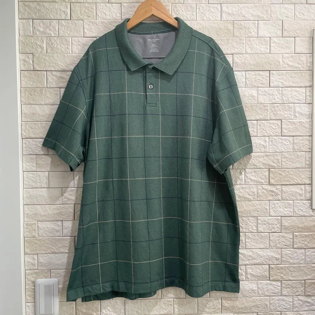 VAN HEUSEN Polo Shirt Big Size Size 2XL