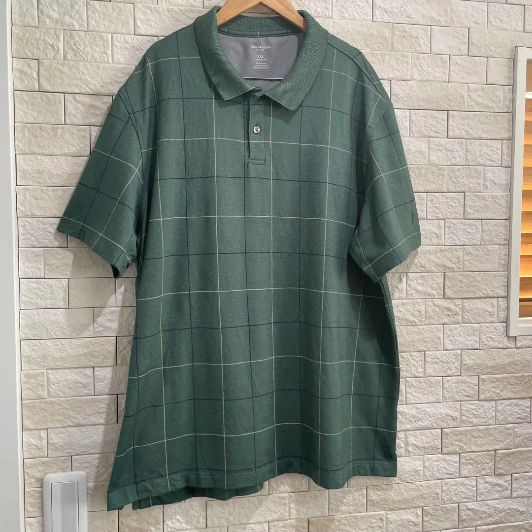 VAN HEUSEN Polo Shirt Big Size Size 2XL