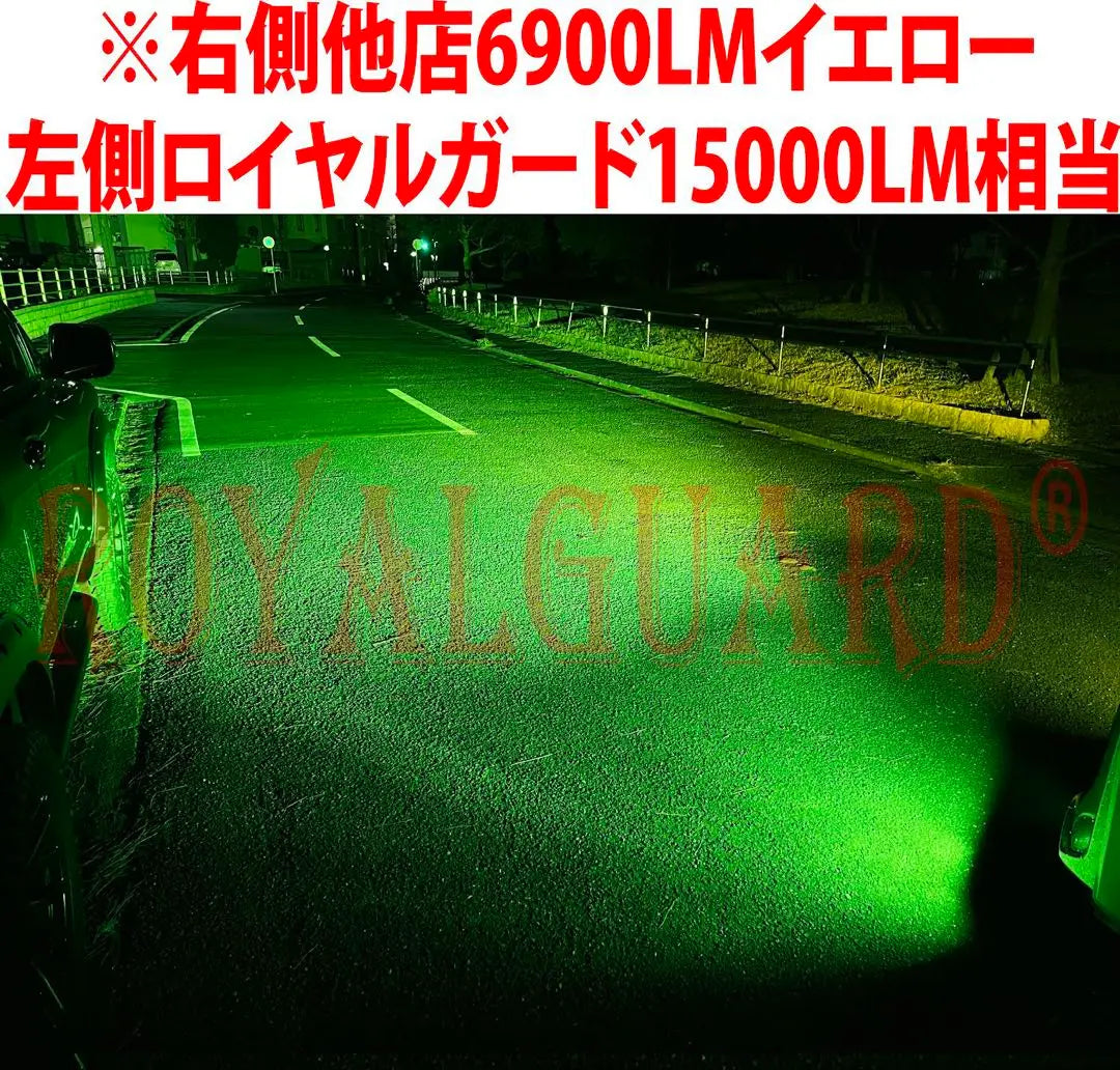 Serie 250 Land Cruiser Serie 80 Harrier L1b LED antiniebla verde