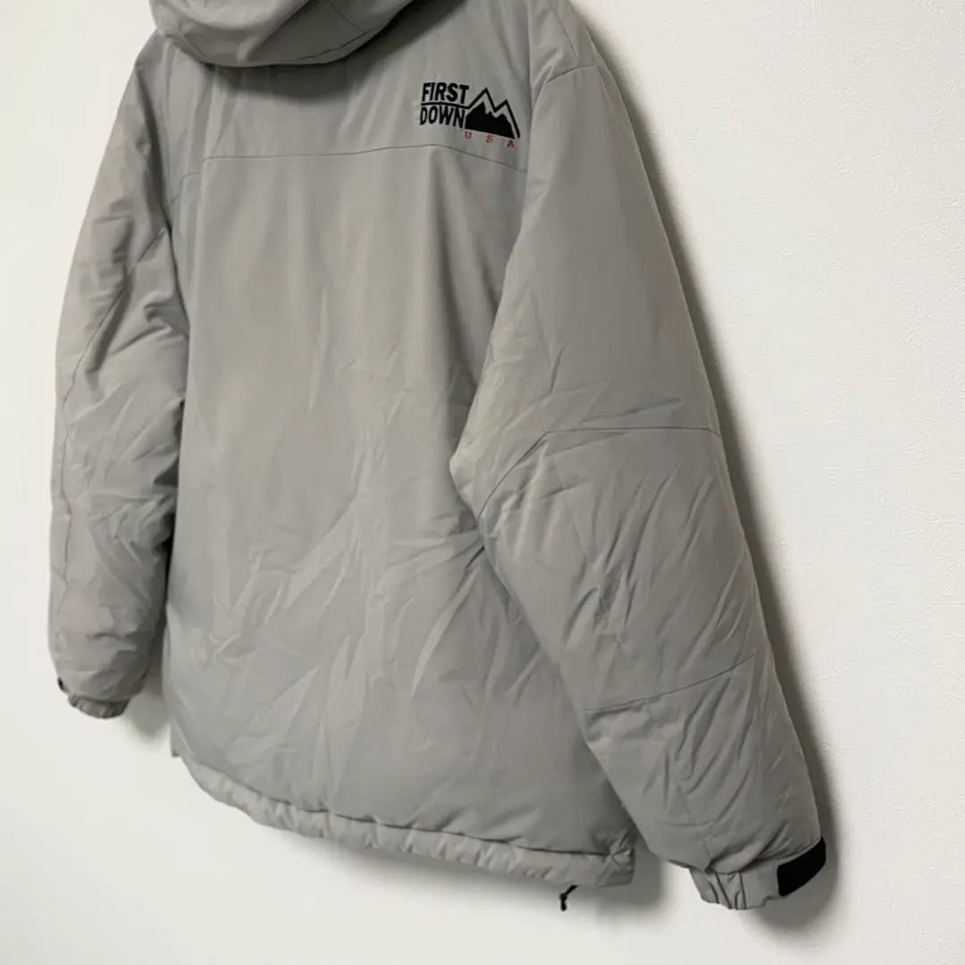 [Sold out now] FIRST DOWN USA Down Jacket Gray S