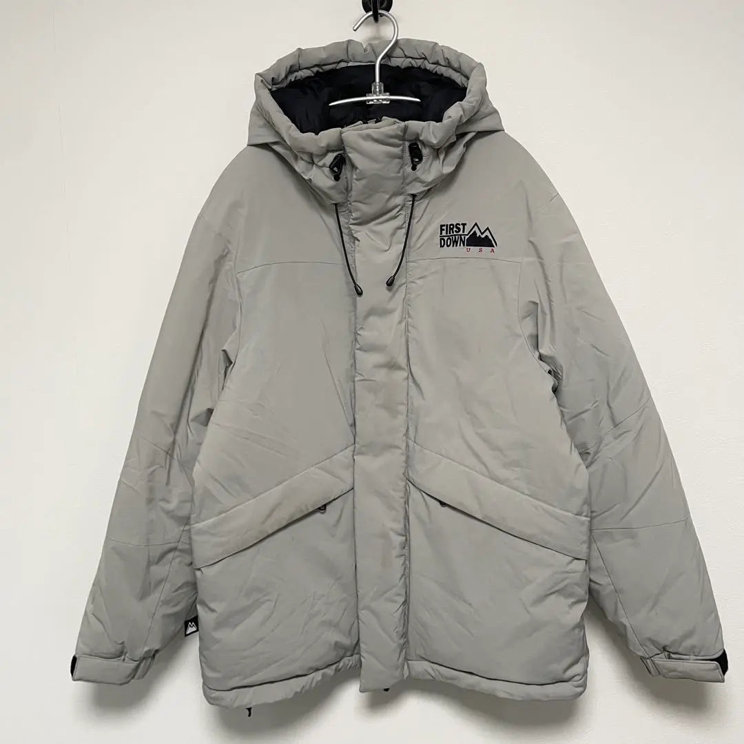 [Agotado ahora] Chaqueta de plumas FIRST DOWN USA gris S