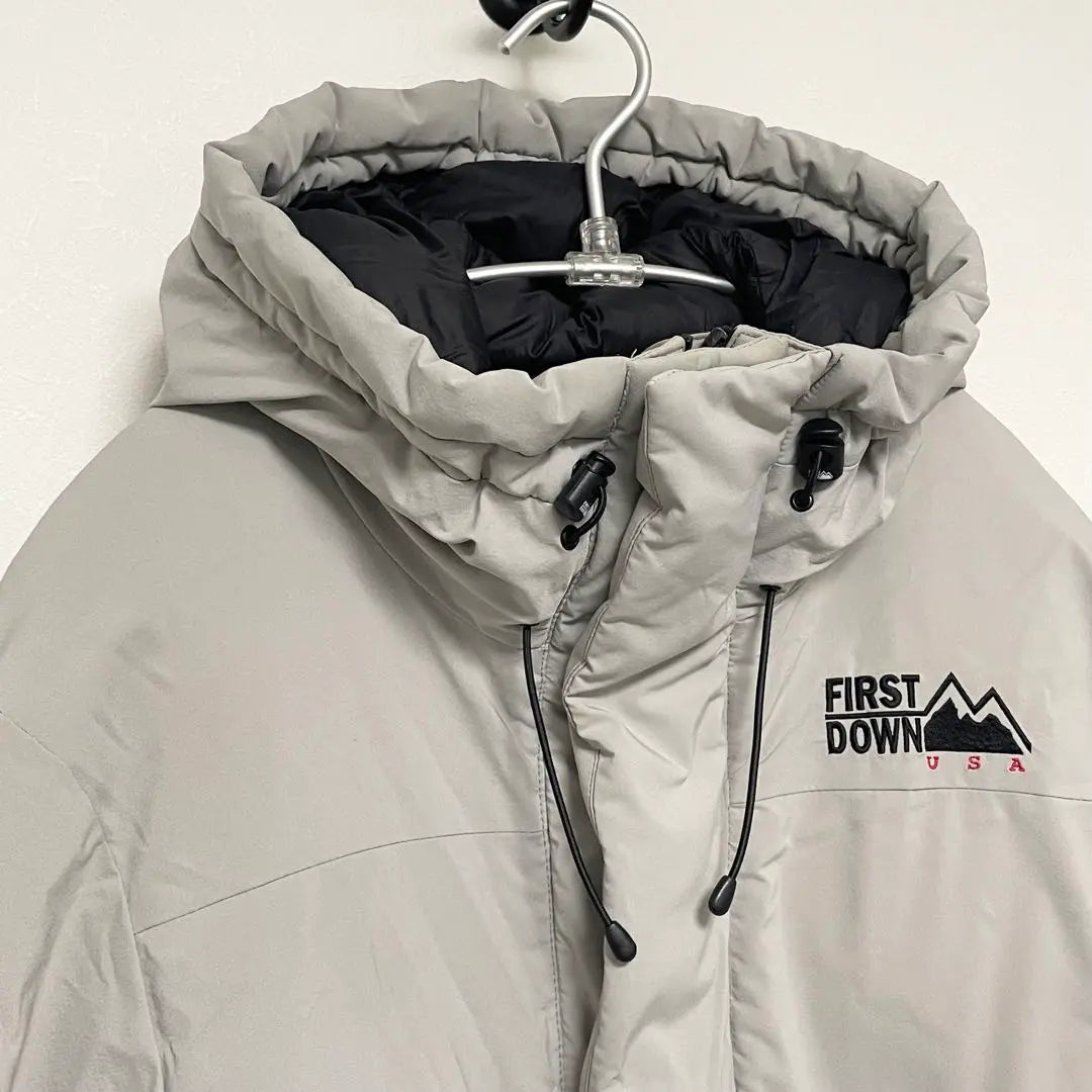 [Sold out now] FIRST DOWN USA Down Jacket Gray S