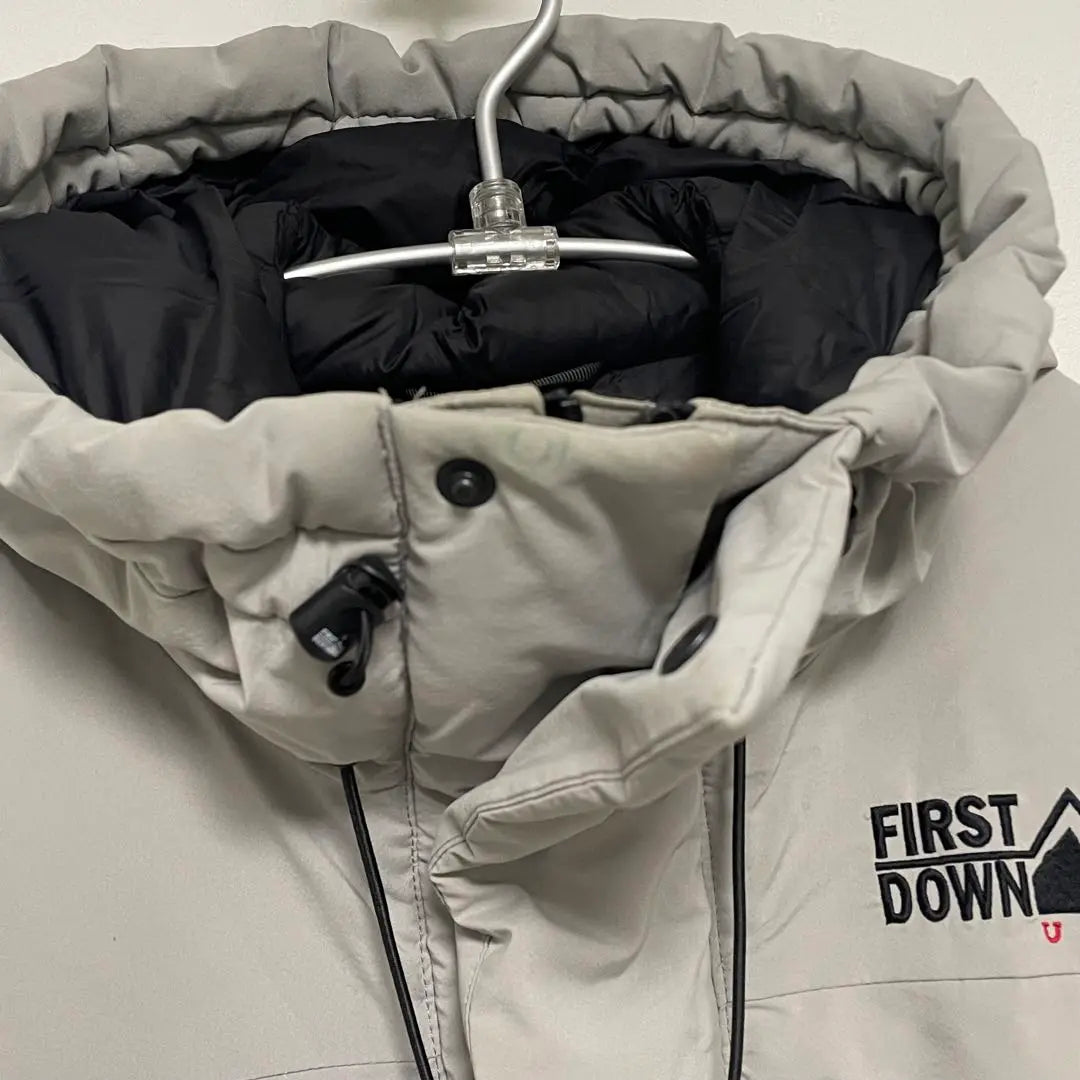 [Agotado ahora] Chaqueta de plumas FIRST DOWN USA gris S