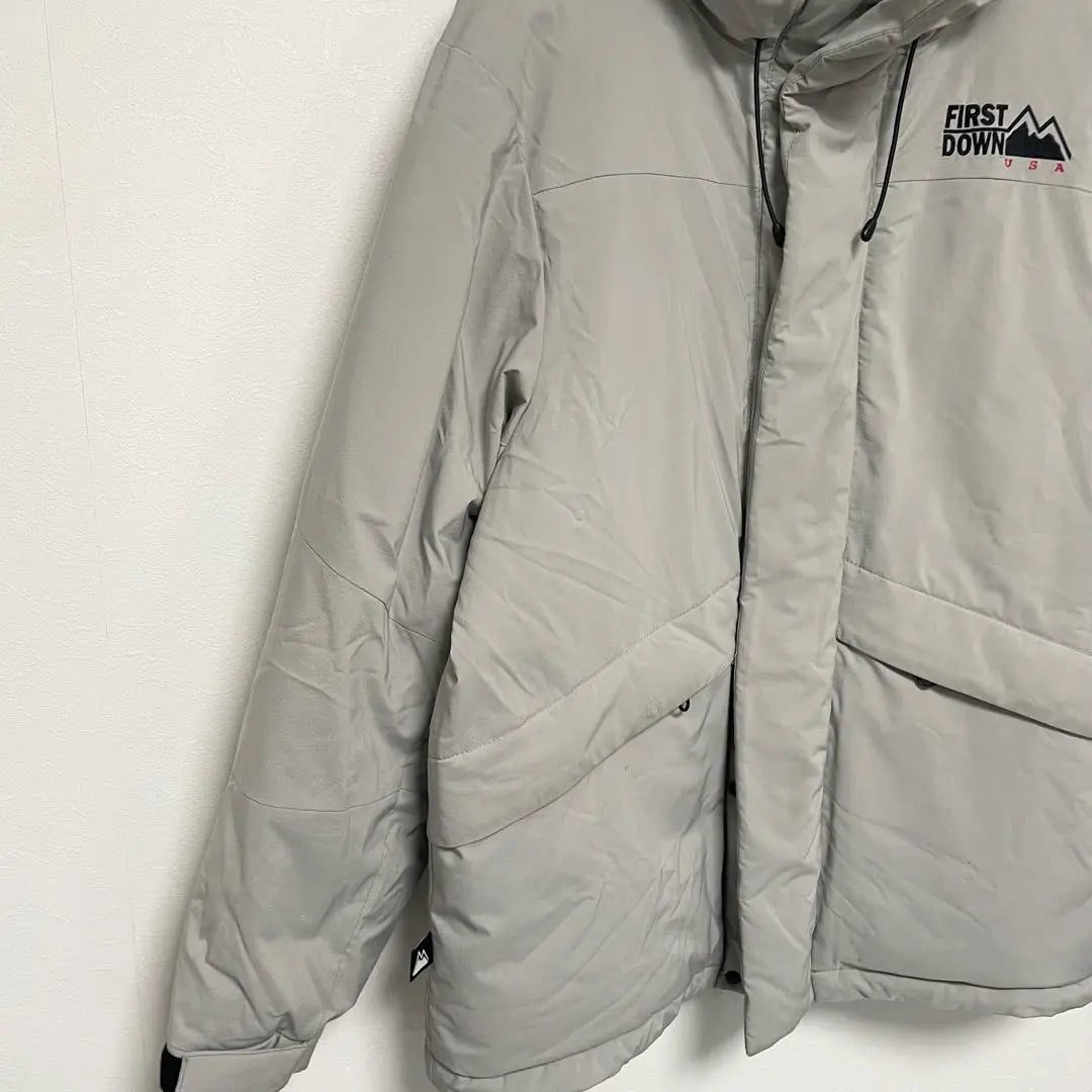 [Sold out now] FIRST DOWN USA Down Jacket Gray S