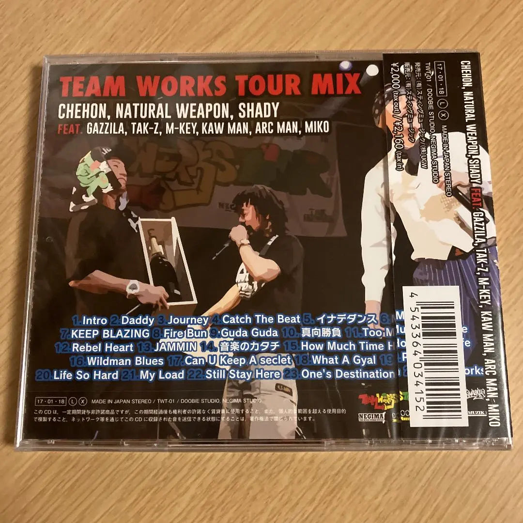 New / unopened CHEHON TEAM WORKS TOUR MIX