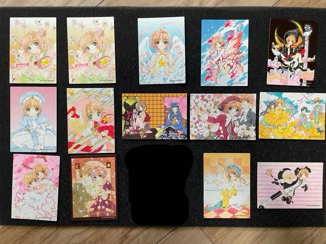 ¡Calcomanías de Cardcaptor Sakura Carddass con más de 100 puntos!