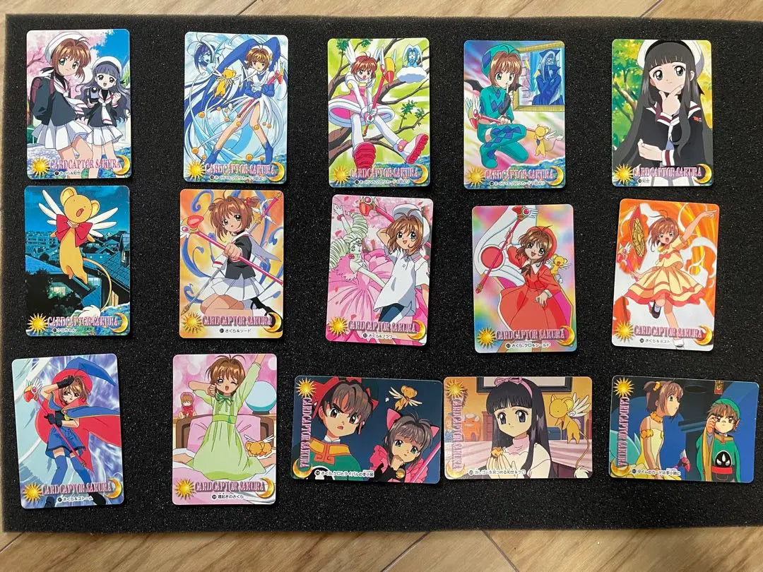 Cardcaptor Sakura Carddass stickers over 100 points!