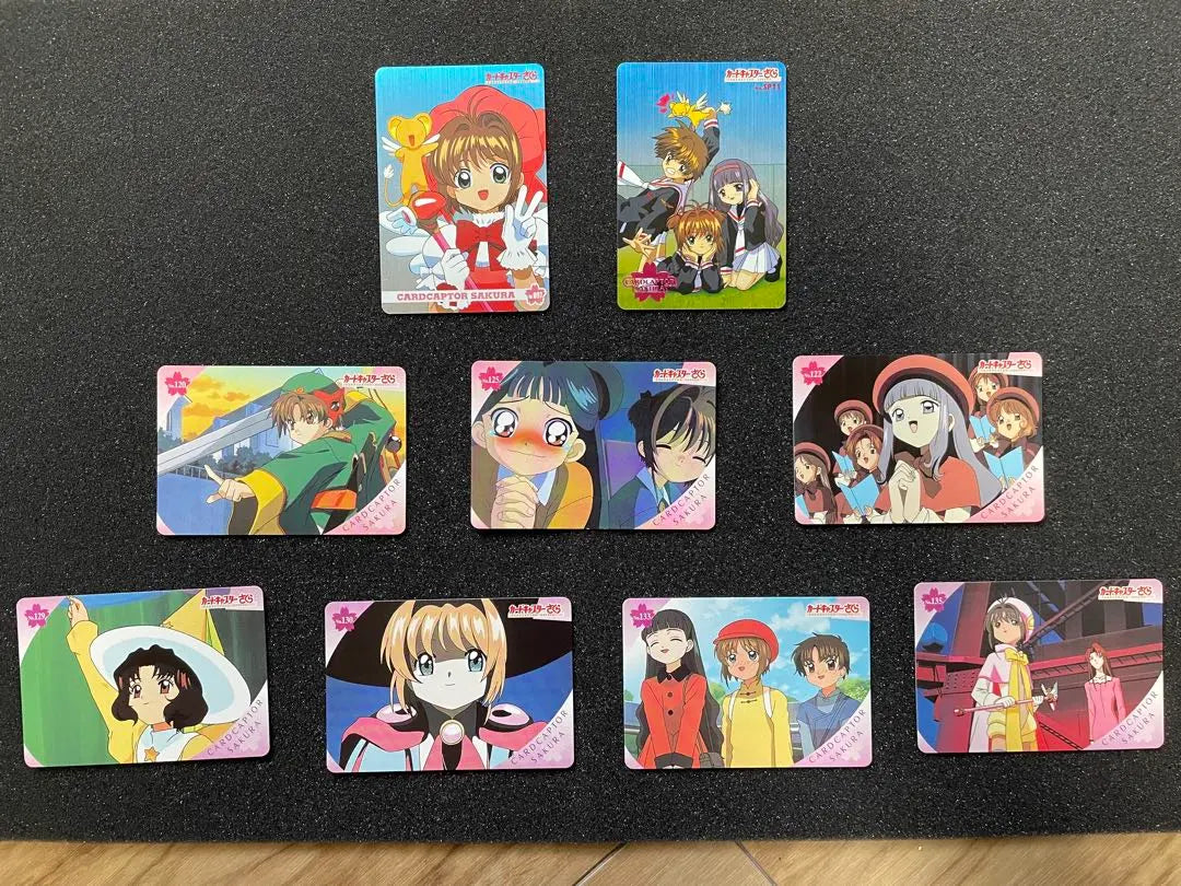 Cardcaptor Sakura Carddass stickers over 100 points!