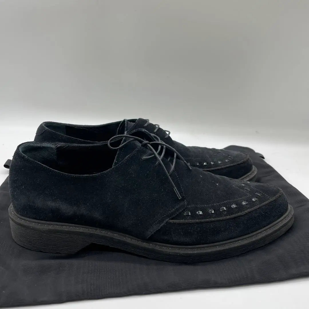 Zapatos de ante Celine 19AW 43 Creeper negros para hombre