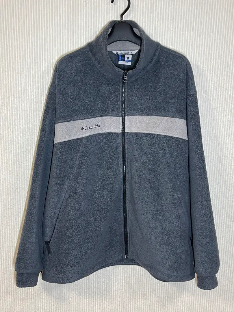 Chaqueta Polar COLUMBIA Colombia Gris Hombre L | Columbiaコロンビア フリースジャケット グレー メンズＬ