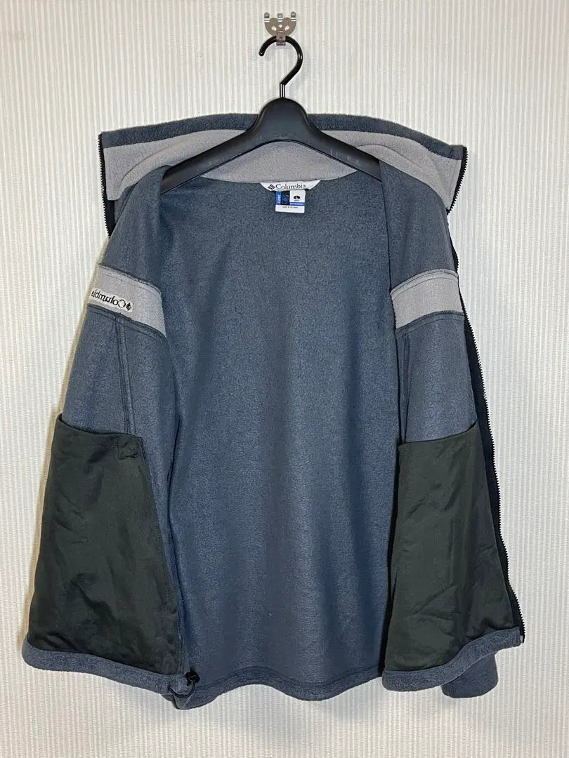 Chaqueta Polar COLUMBIA Colombia Gris Hombre L | Columbiaコロンビア フリースジャケット グレー メンズＬ