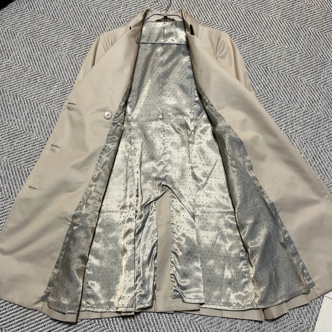 Same day shipping [Extremely beautiful] laura ashley spring pleated trench coat