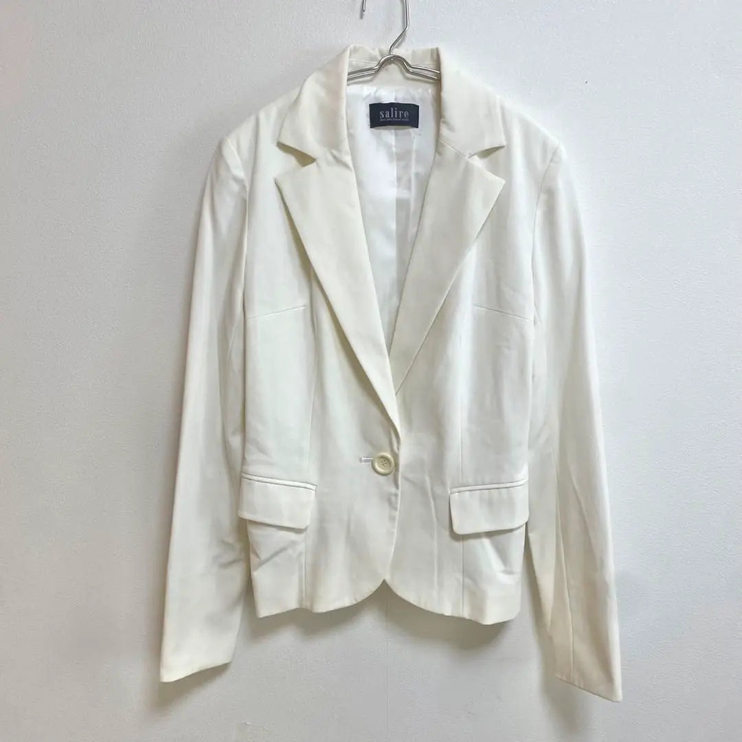 ♪ [Saria] Tailored jacket with one button pocket, occasion plain M