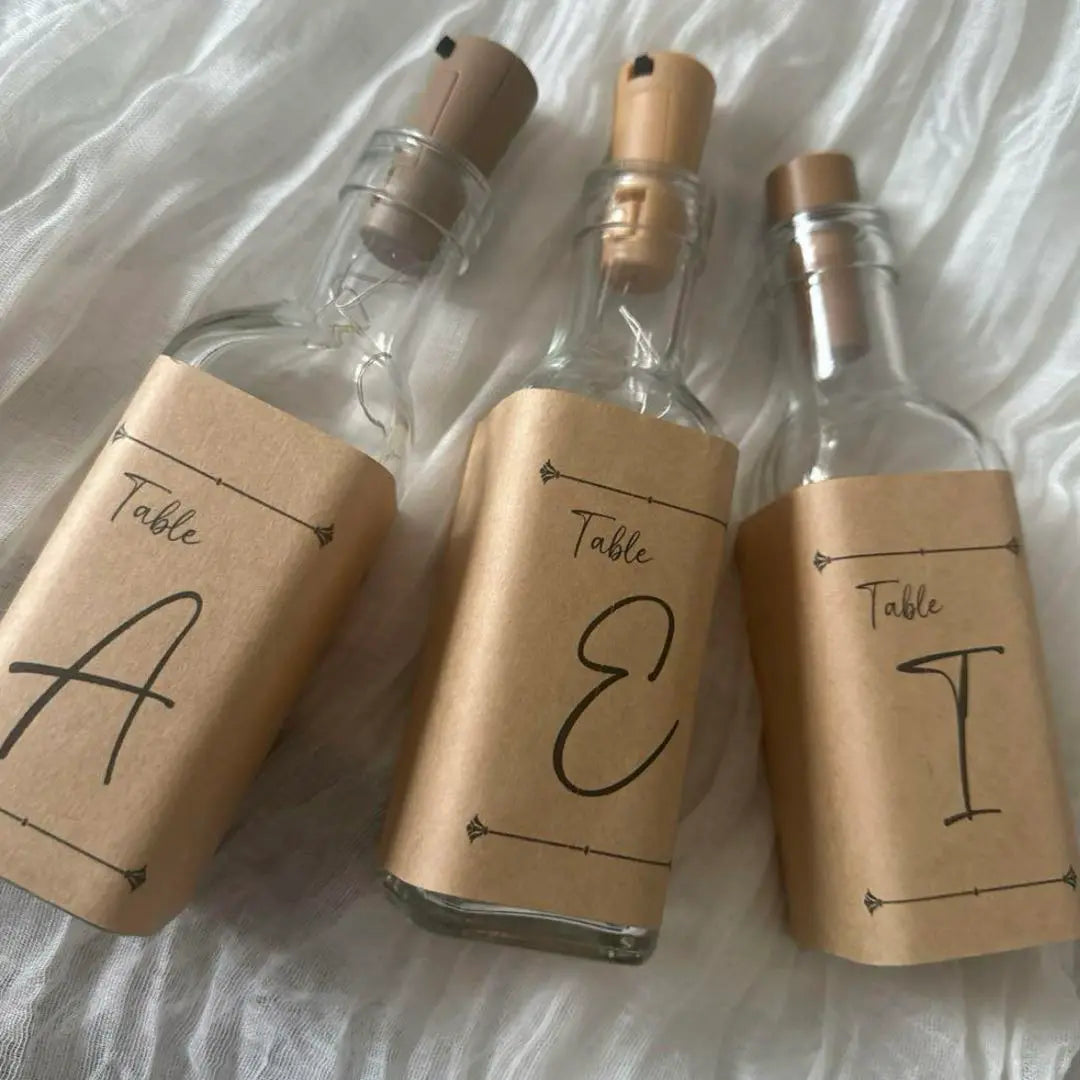 [Limited price lower until 3/18] Table number LED light Bottle Bottle 10 corks