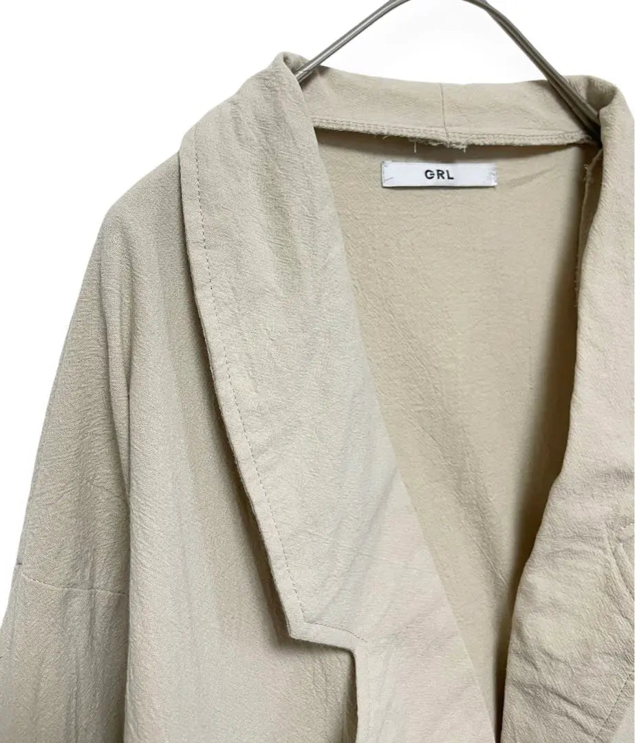 [Grail] size M jacket thin simple beige a840