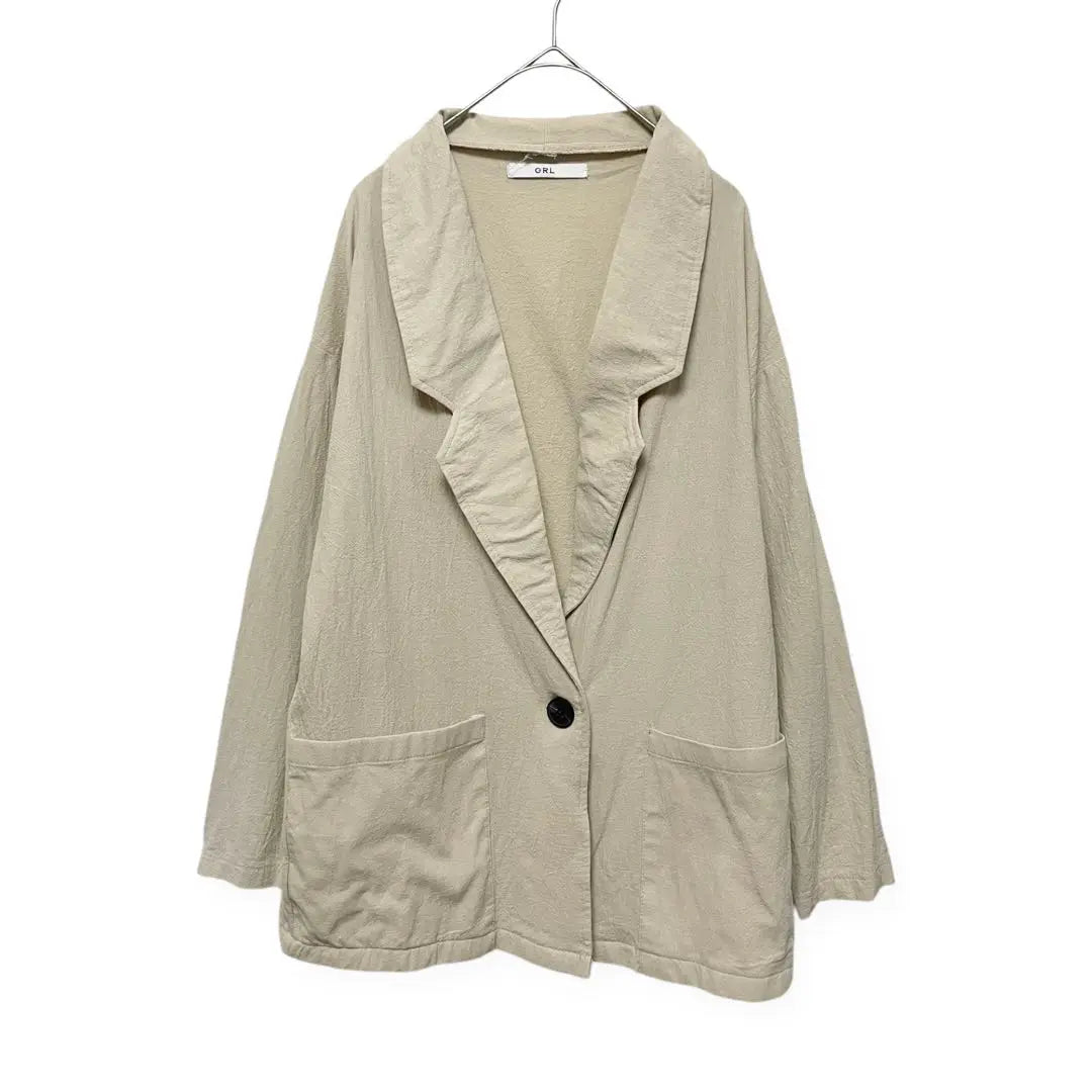 [Grail] size M jacket thin simple beige a840