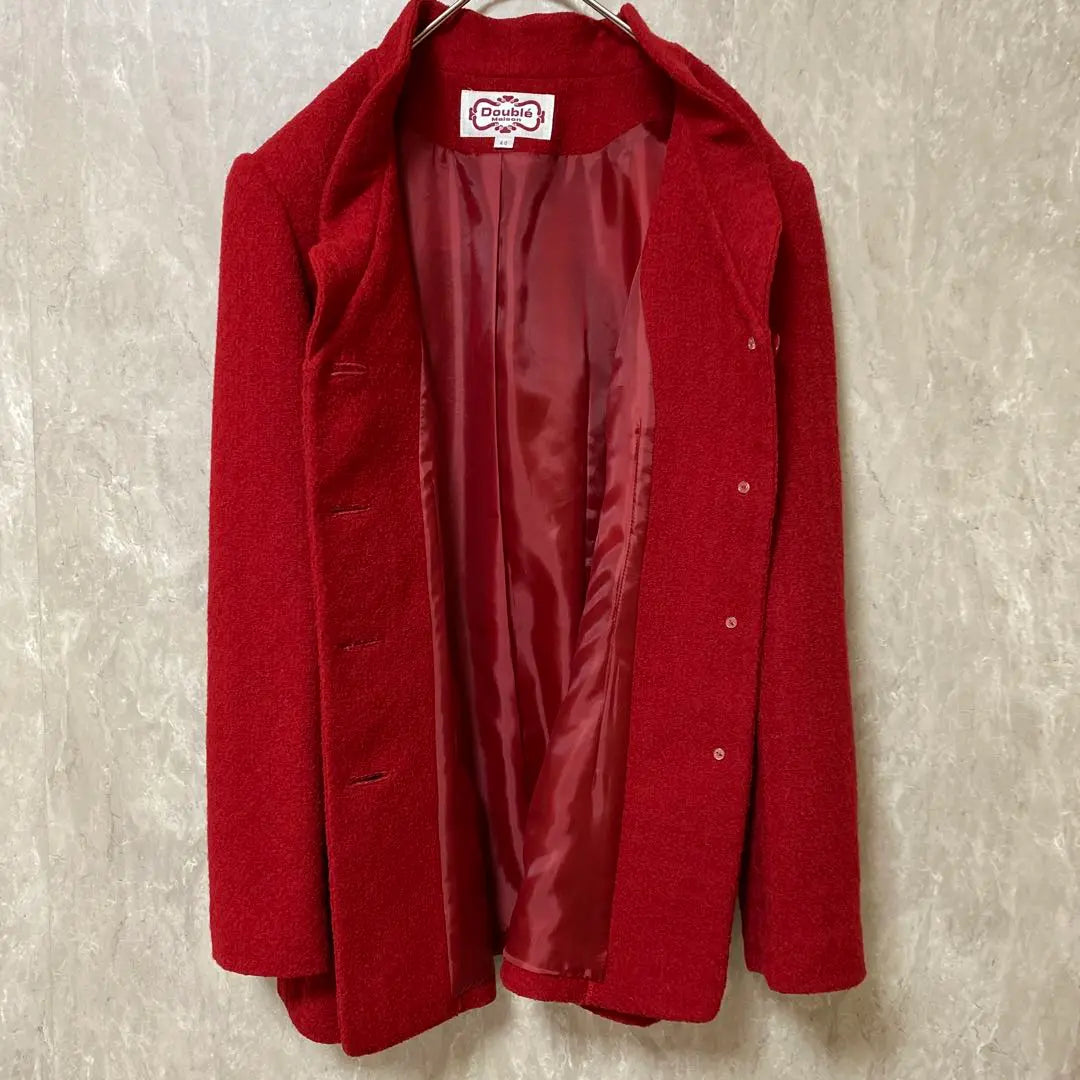 Bubbly coat Stylish coat [L] Madam Good condition Retro Stylish Luxury