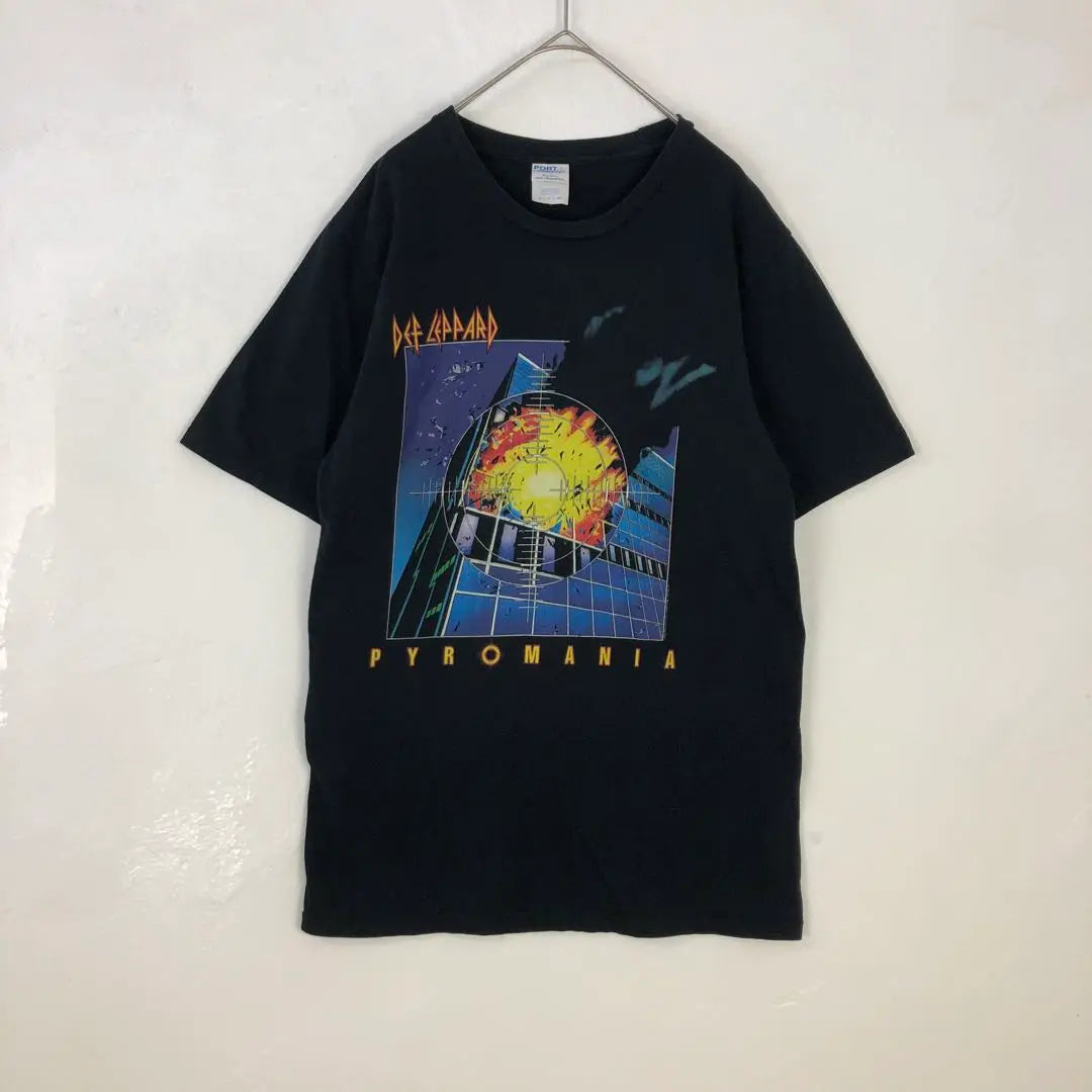 2312 Def Leppard Van T PYRO MANIA T -shirt | 2312 DEF LEPPARD バンT PYRO MANIA　Tシャツ