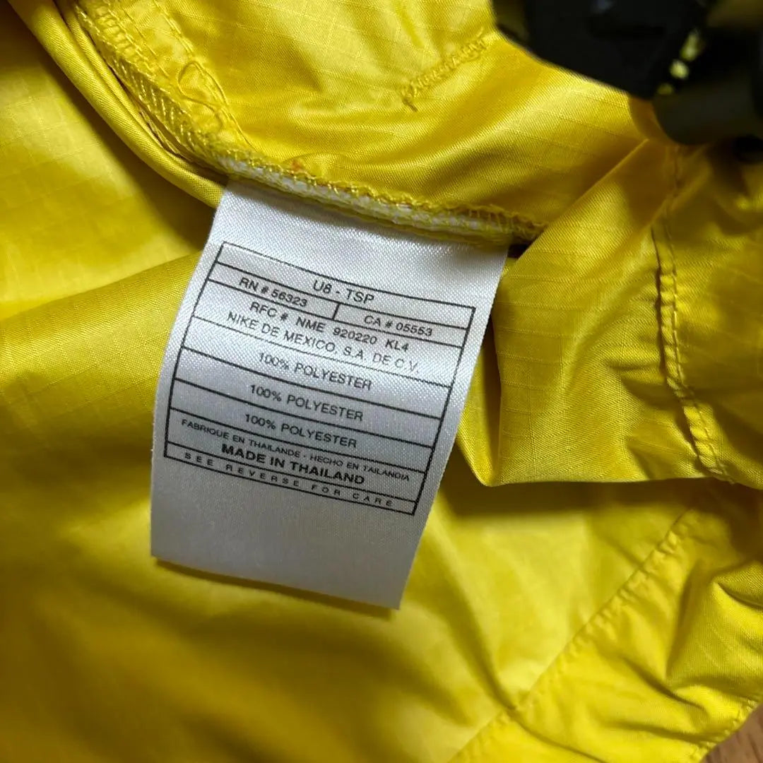 Sudadera con capucha NIKE ACG Mountain de los años 90 Amarillo Negro M RipStop | NIKE ACG de los 90