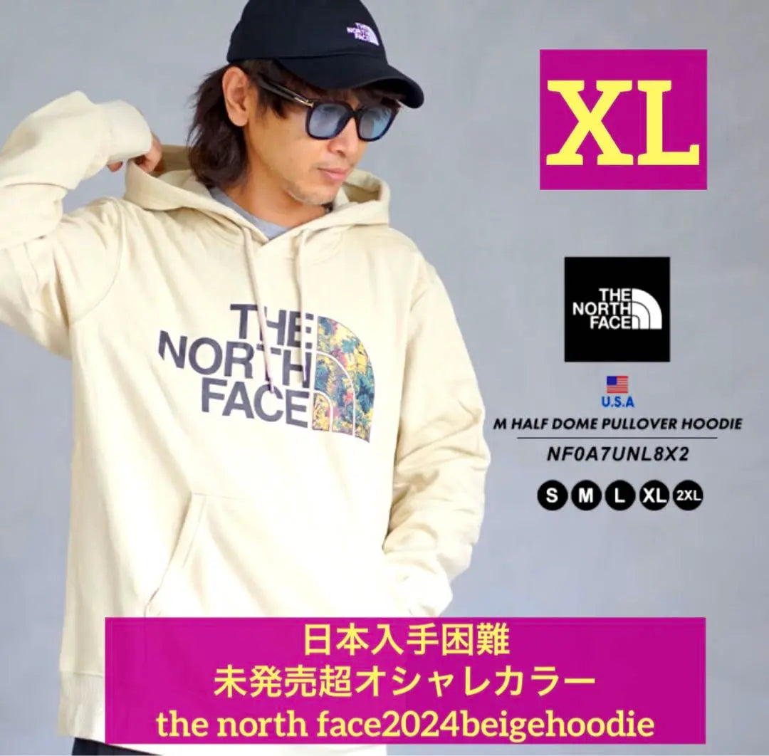 Only in Korea!! ️2024 The North Face Not Available in Japan Half Dome Fleece Hoodie XL