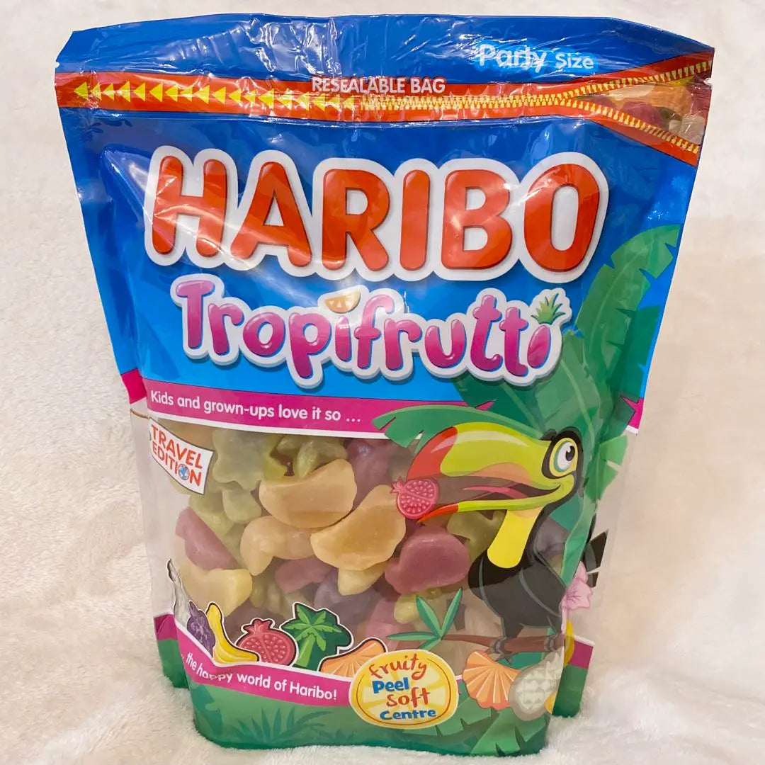 La fruta tropical Haribo de gran capacidad y 750 g más baja | 最安 750g 大容量 HARIBO ハリボー トロピカルフルーツ